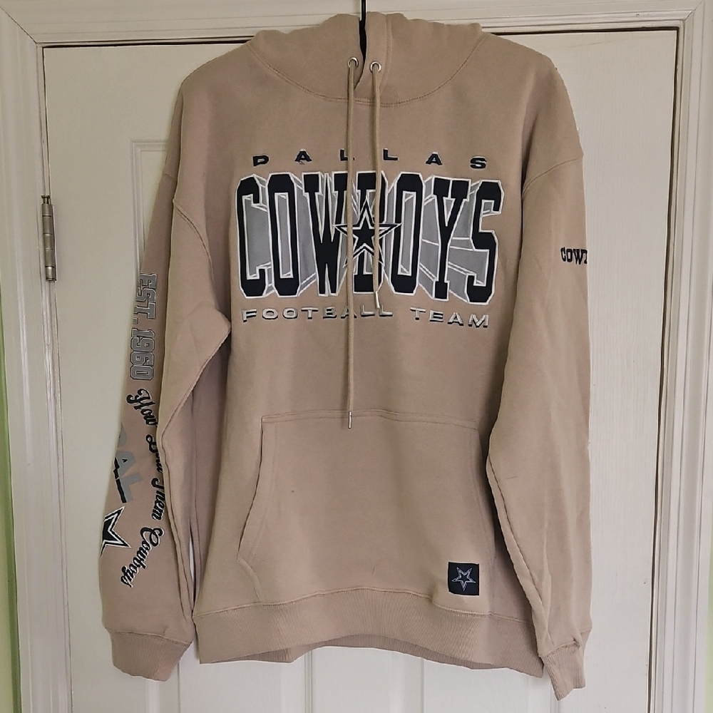Dallas Cowboys Tan Hoodie